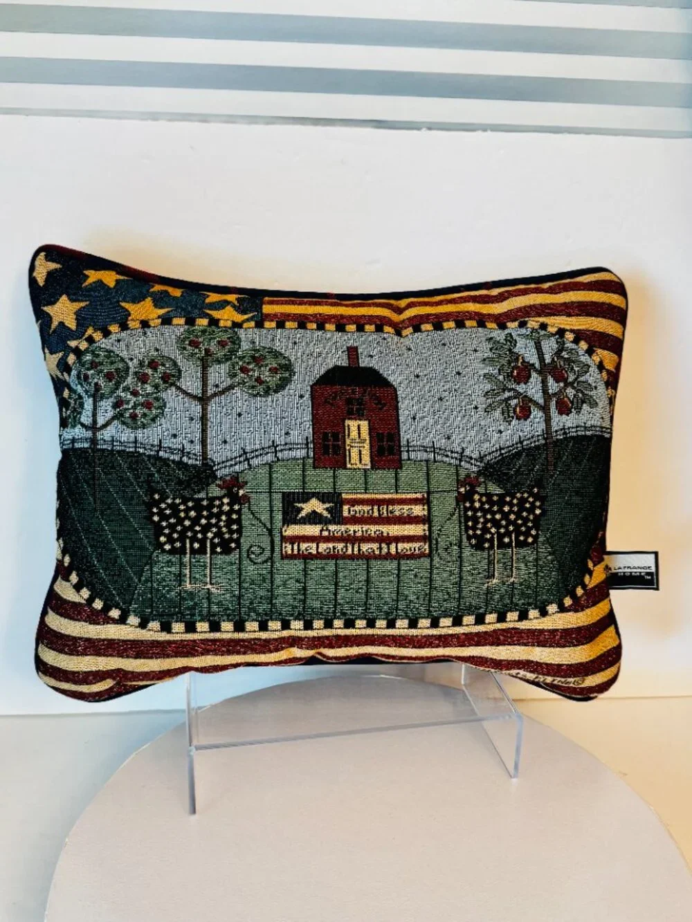 La France Home Pillow 12x16
